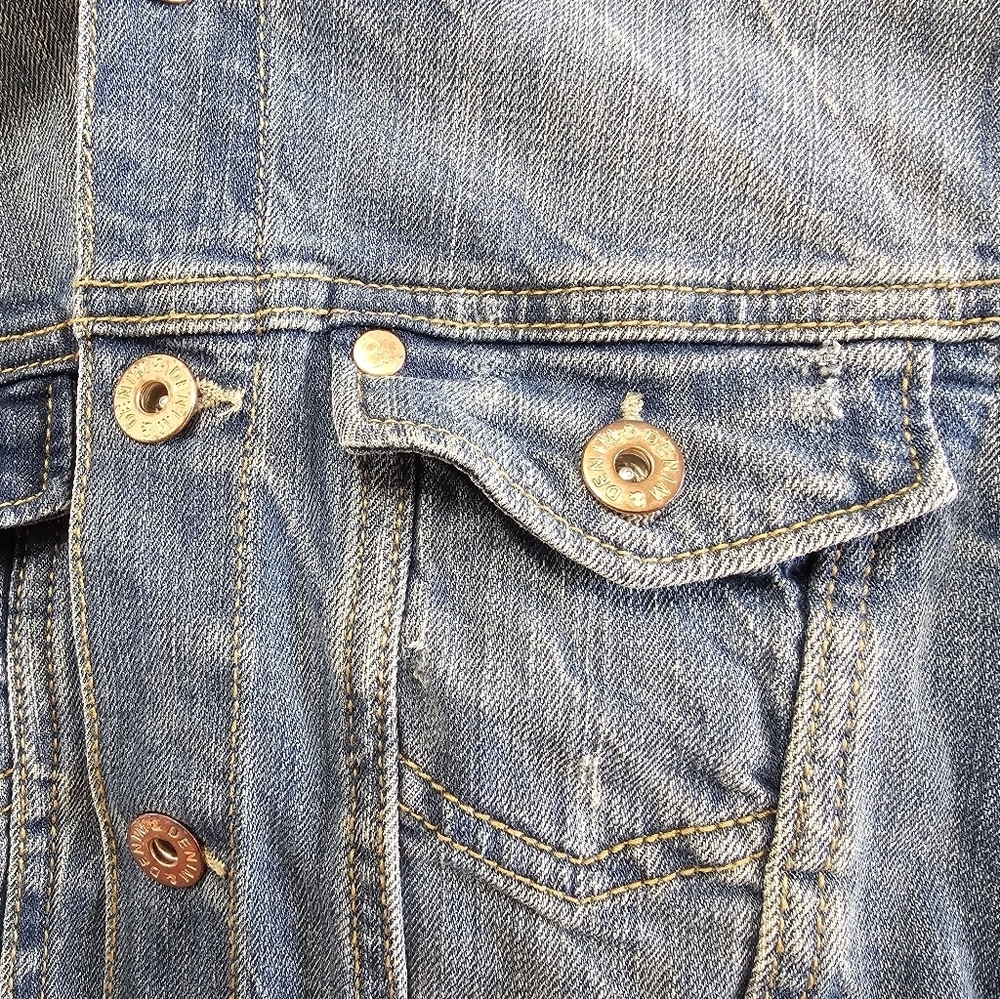 H&M Cropped Jean Jacket - Picture 6 of 11
